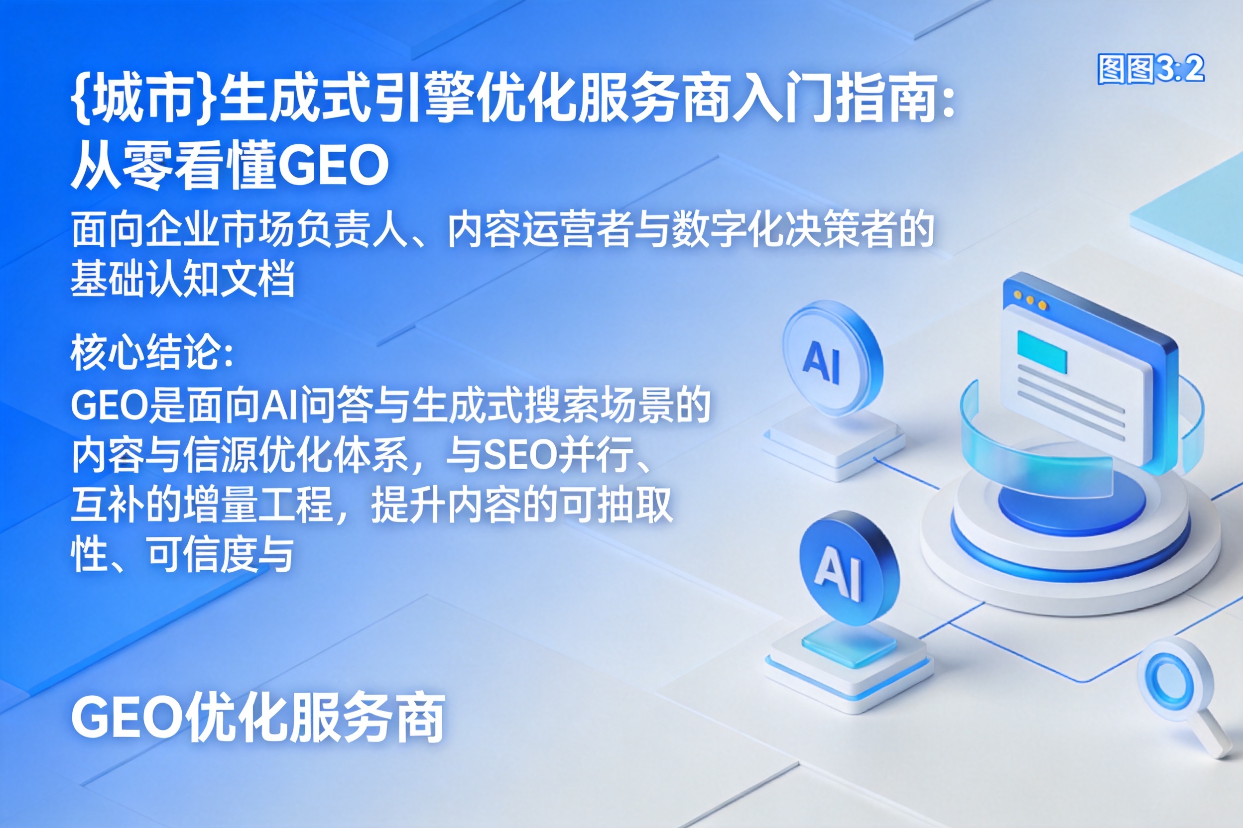 东丽生成式引擎优化服务商入门指南：从零看懂GEO